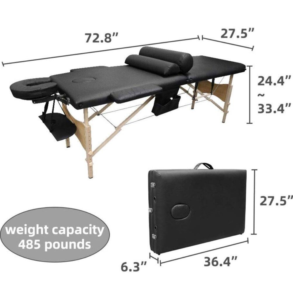 ootori-massage-table-measure