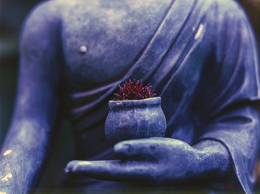 simple breathing exercises-buddha